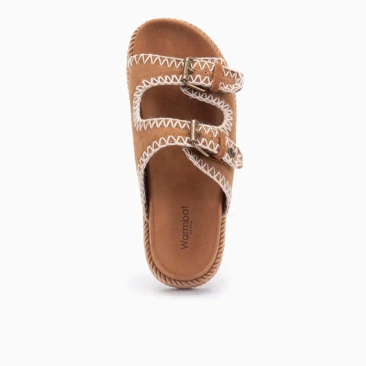 Bennister suède cognac thumbnail 1