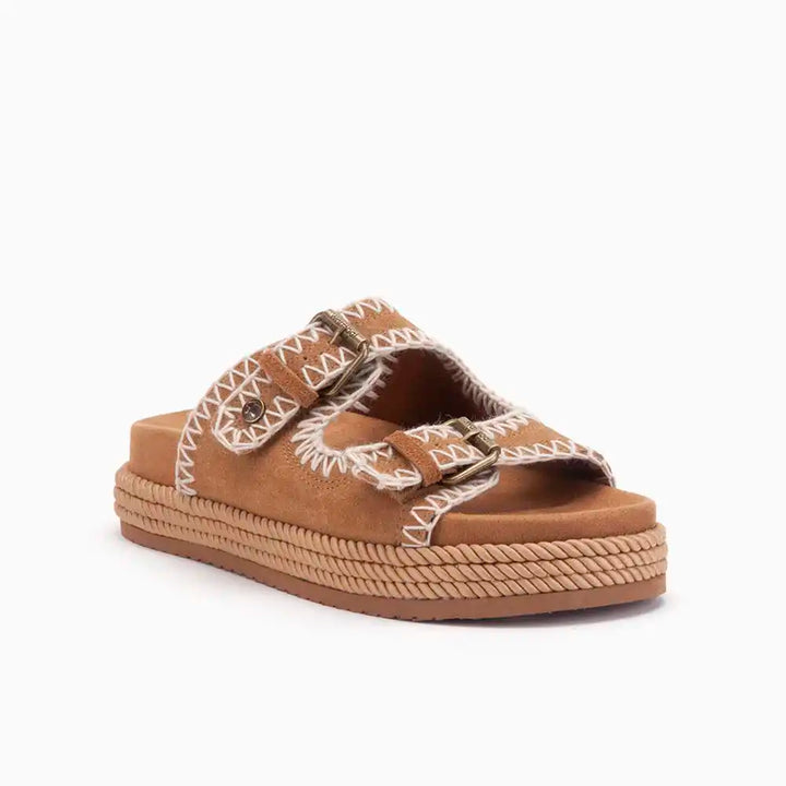 Bennister suède cognac thumbnail 2
