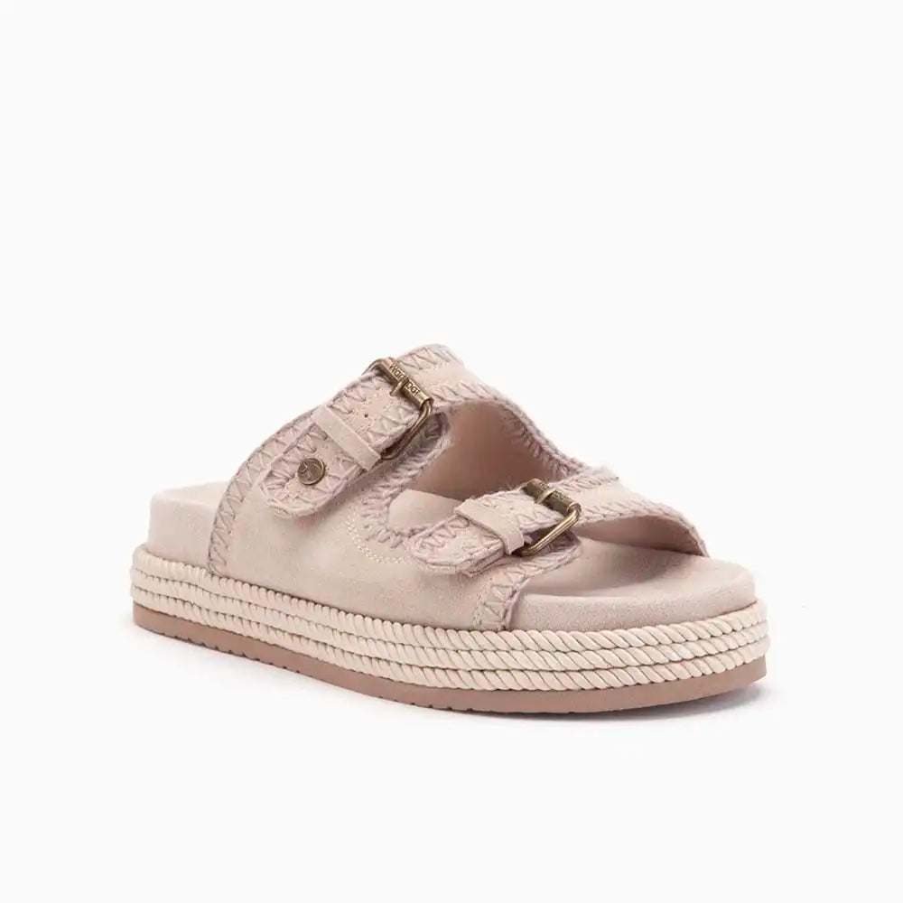 Bennister suède blush 2
