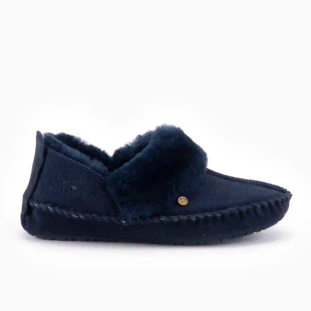 Barrine suède dark navy