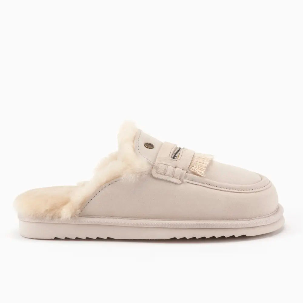 Bambra Women Suède Ivory