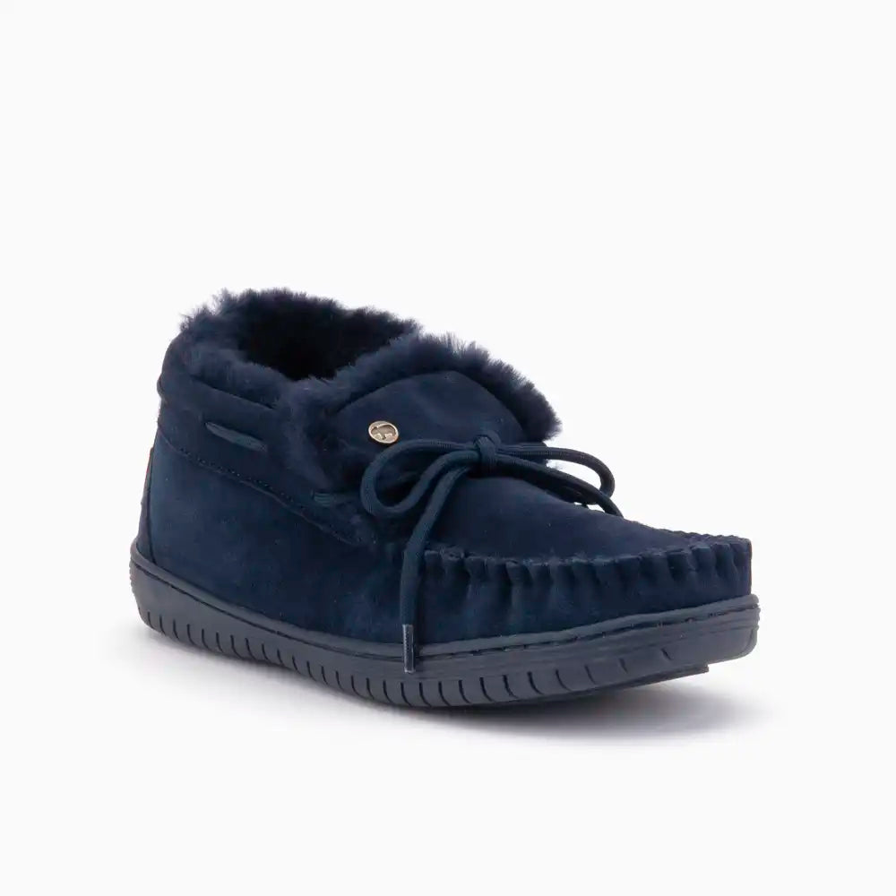 Bunya suède dark navy 2