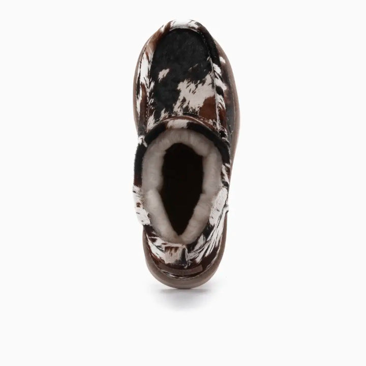 Barunga Women Boot Print Hairy Cow Black thumbnail 2