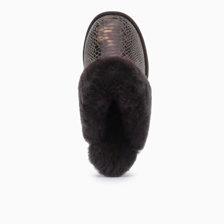 Collie Women Suède Print Snake Choco thumbnail 3