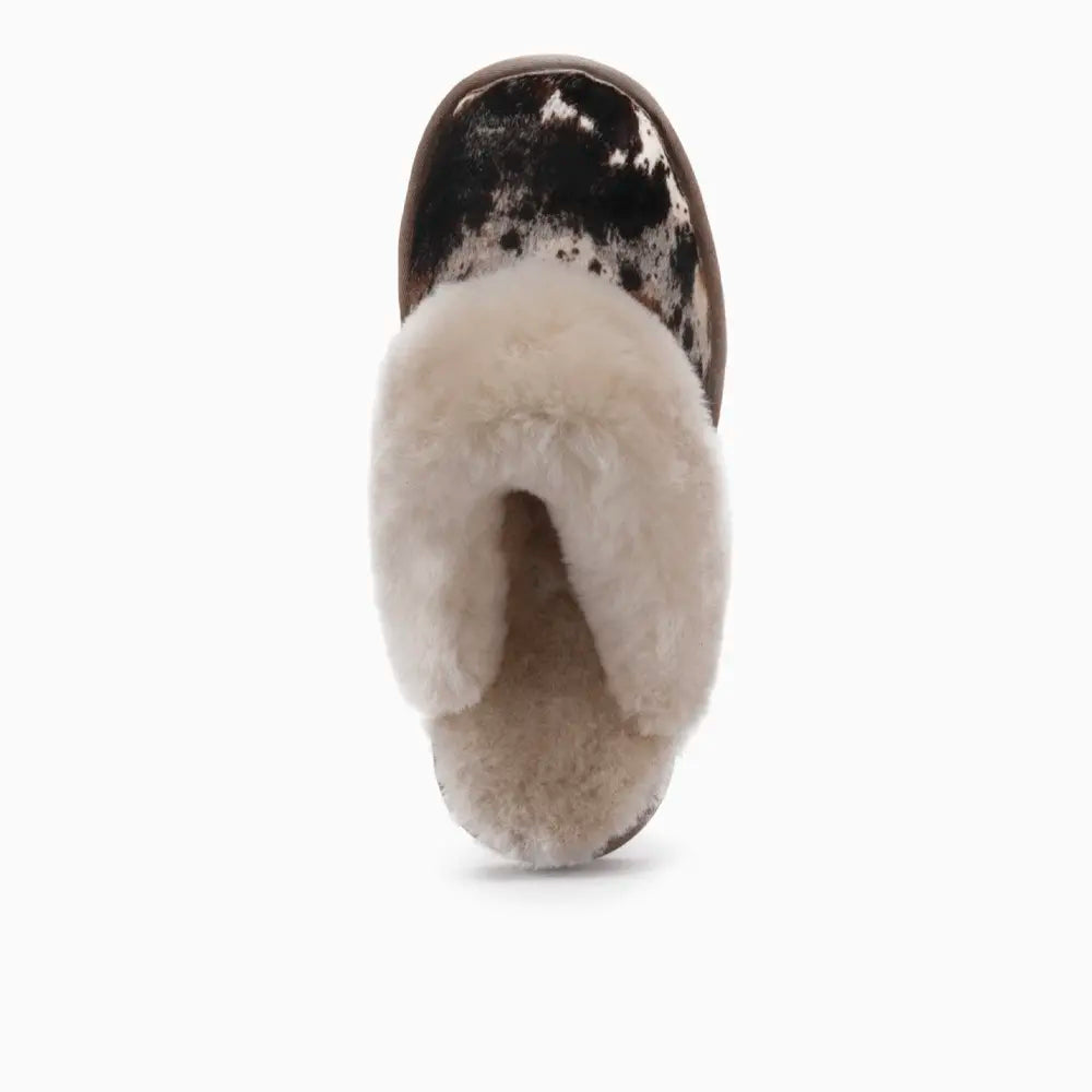 Collie Women Print Hairy Cow Black 3