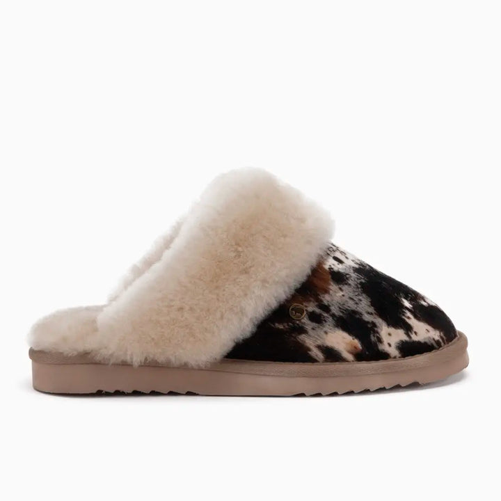 Collie Women Print Hairy Cow Black thumbnail
