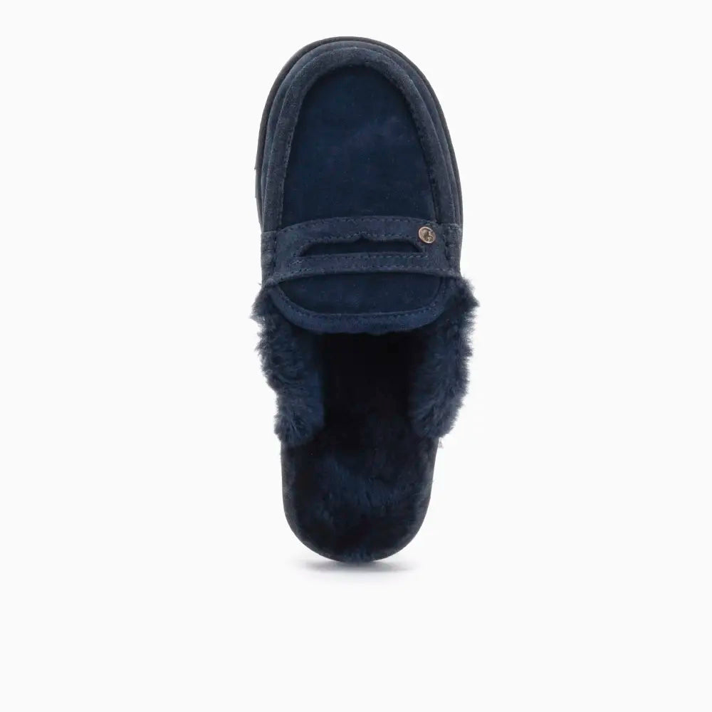 Cowell Men Suède Navy 3
