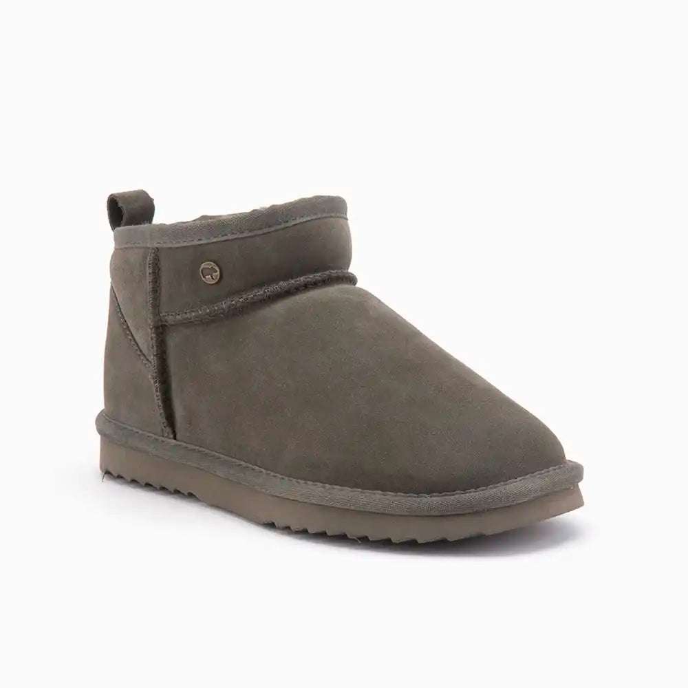 Durack dames suède olive 1