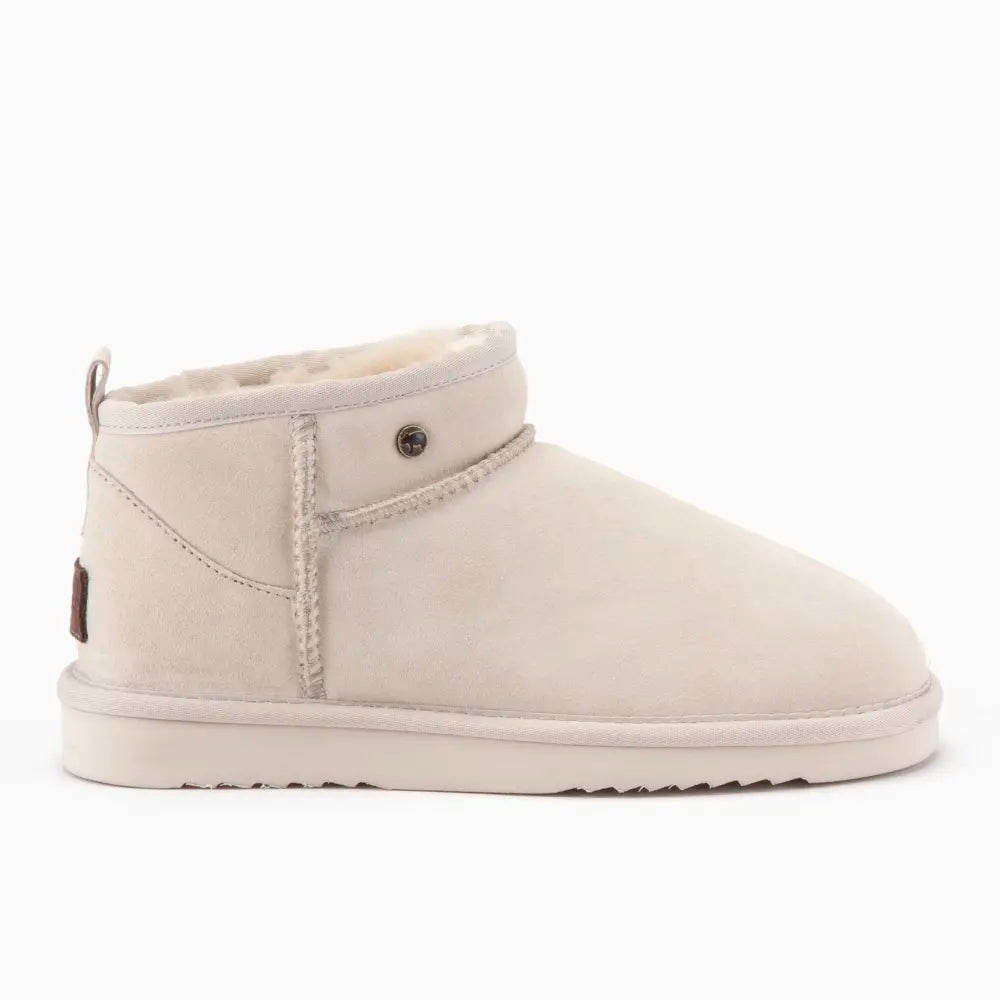 Durack Women Suède Boot Ivory