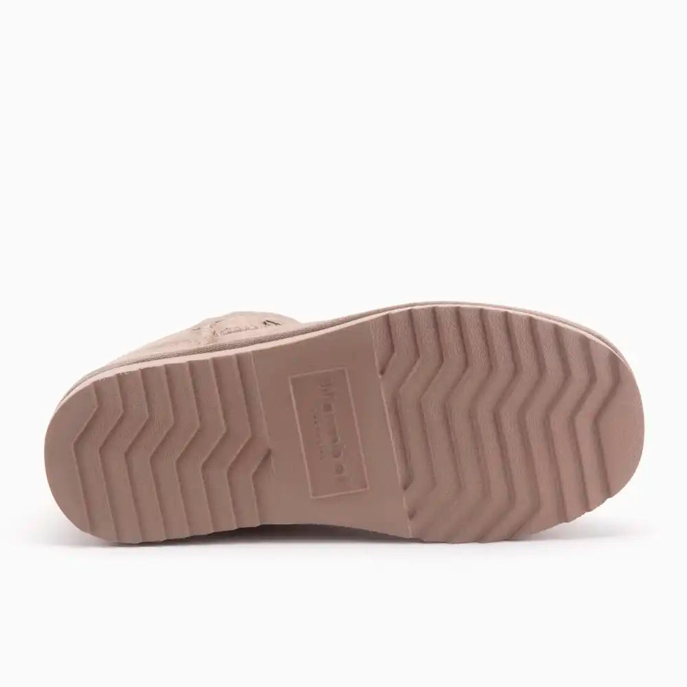 Durack dames suède taupe 3