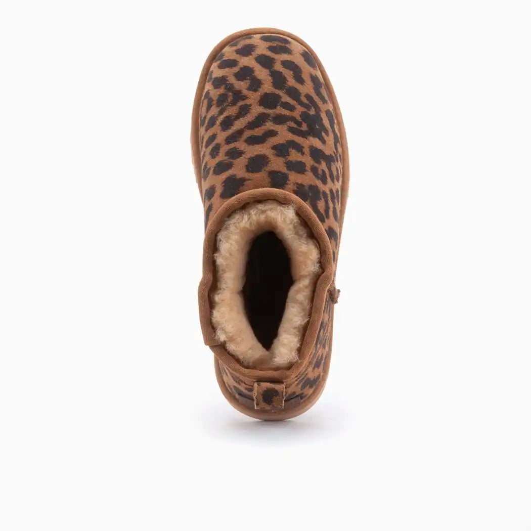 Durack dames suède panther chestnut 10