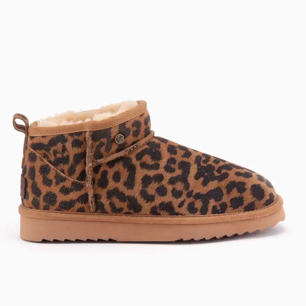 Durack dames suède panther chestnut 4