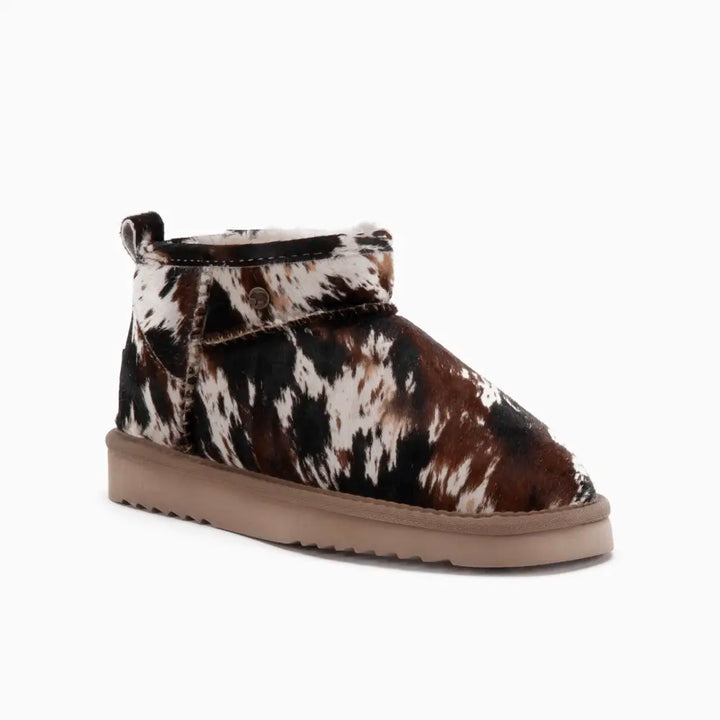 Durack Women Suède Boot Print Hairy Cow Black thumbnail 2