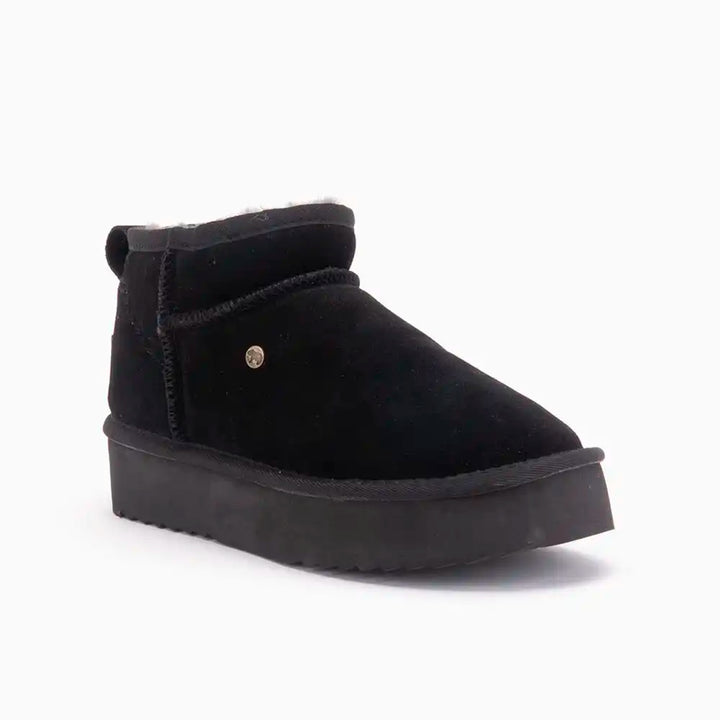 Durack suède plateau black thumbnail 2