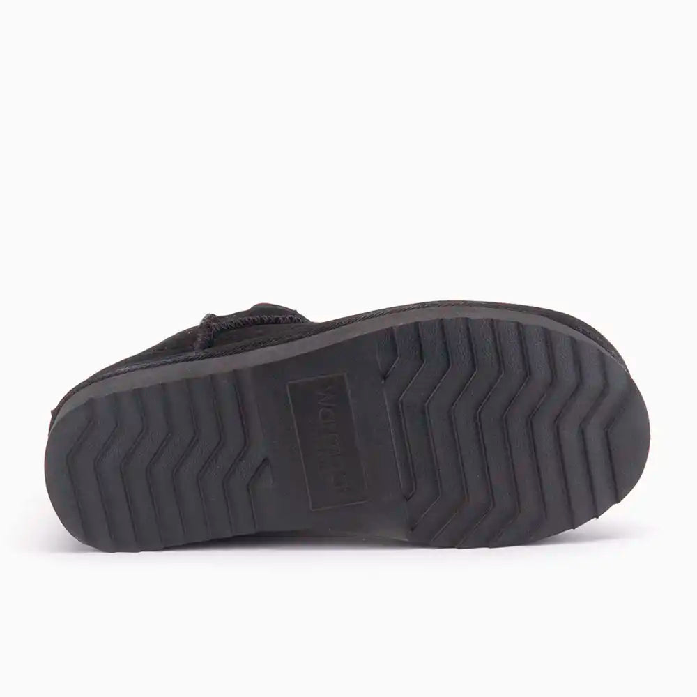 Durack suède plateau tape black 2