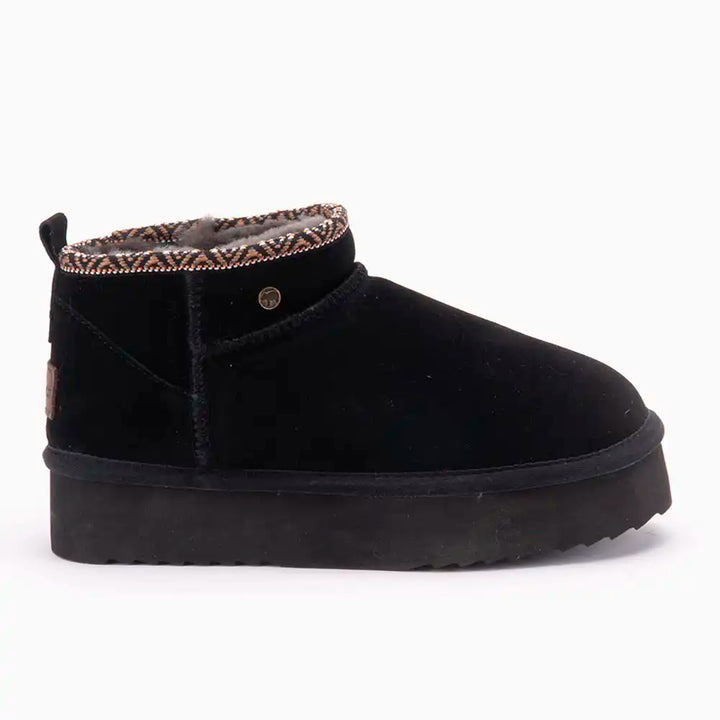 Durack suède plateau tape black thumbnail