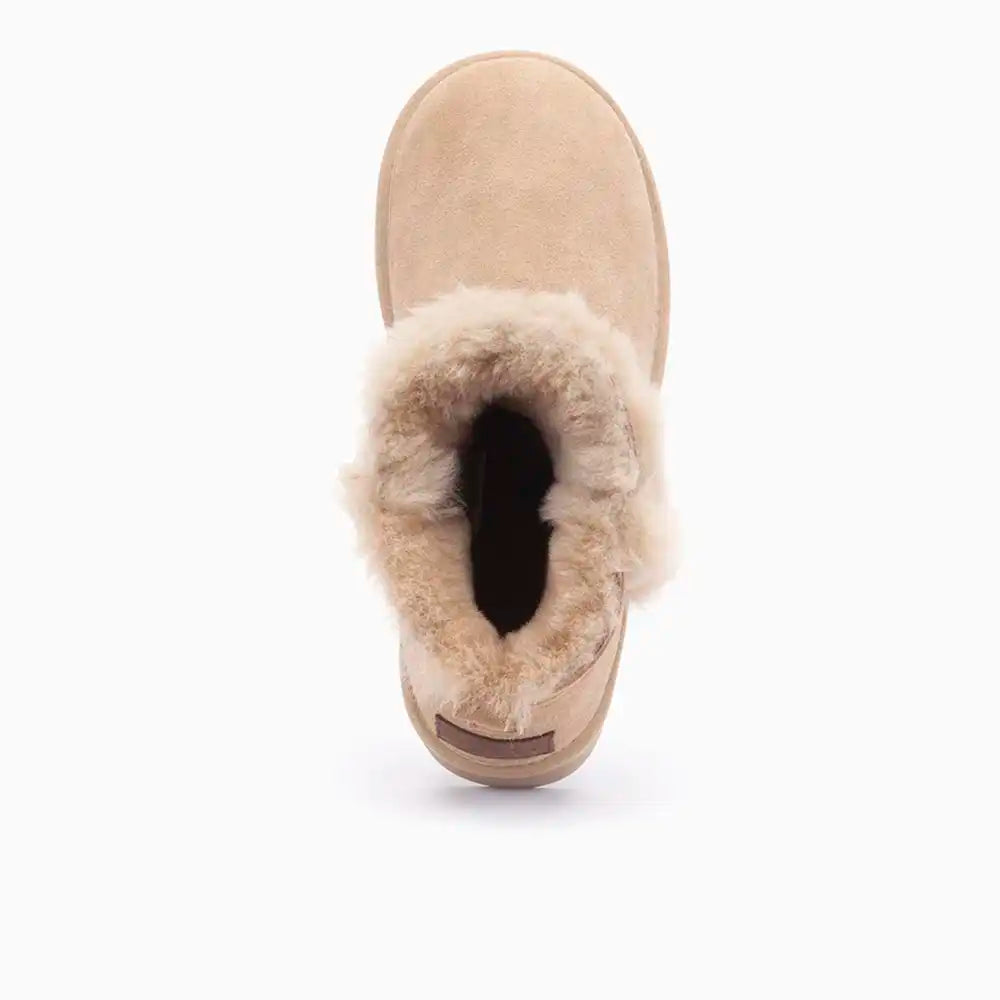 Durack suède plateau wool stone 1