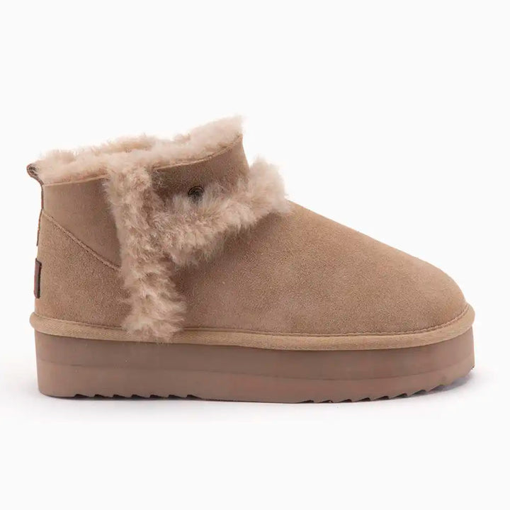 Durack suède plateau wool stone thumbnail