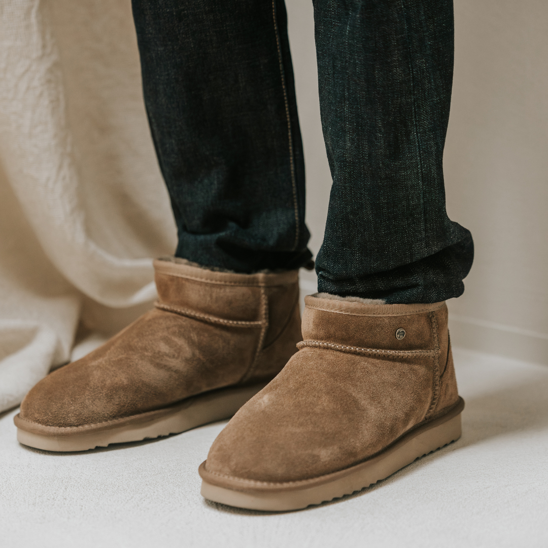 Durack Men Suède Boot Mud 1