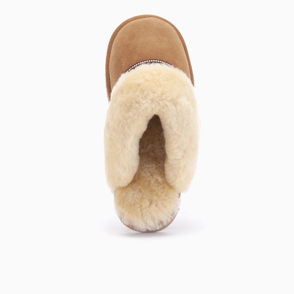 Flurry Women Suède Tape Cognac 1