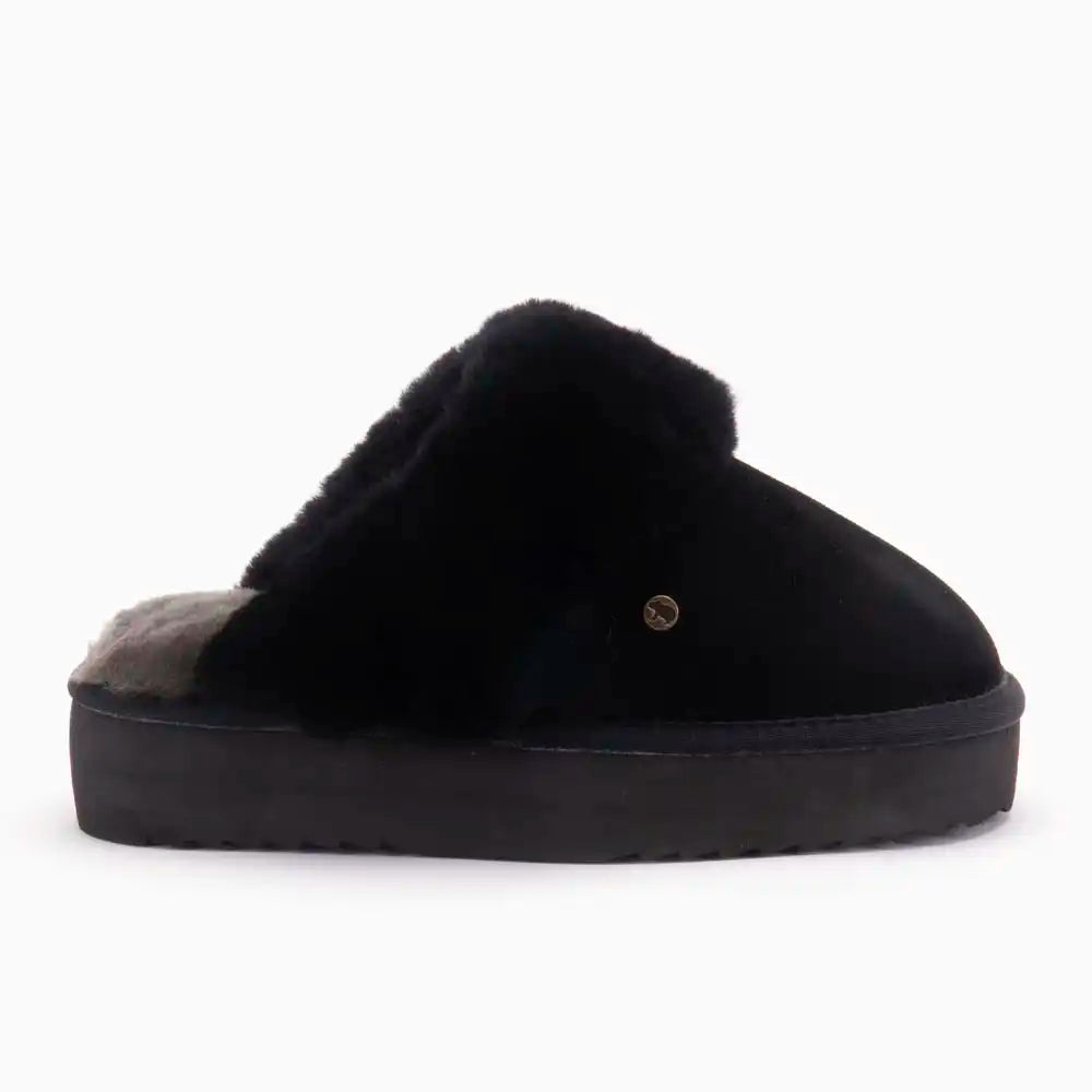 Flurry suède plateau black 3