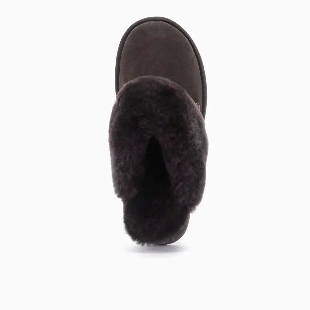 Flurry Women Suède Plateau Choco 3
