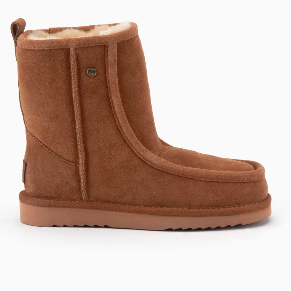 Goulburn Women Suède Boot Cognac