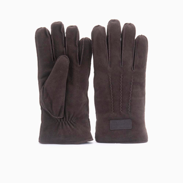 Gloves Women Goat Suède Choco thumbnail