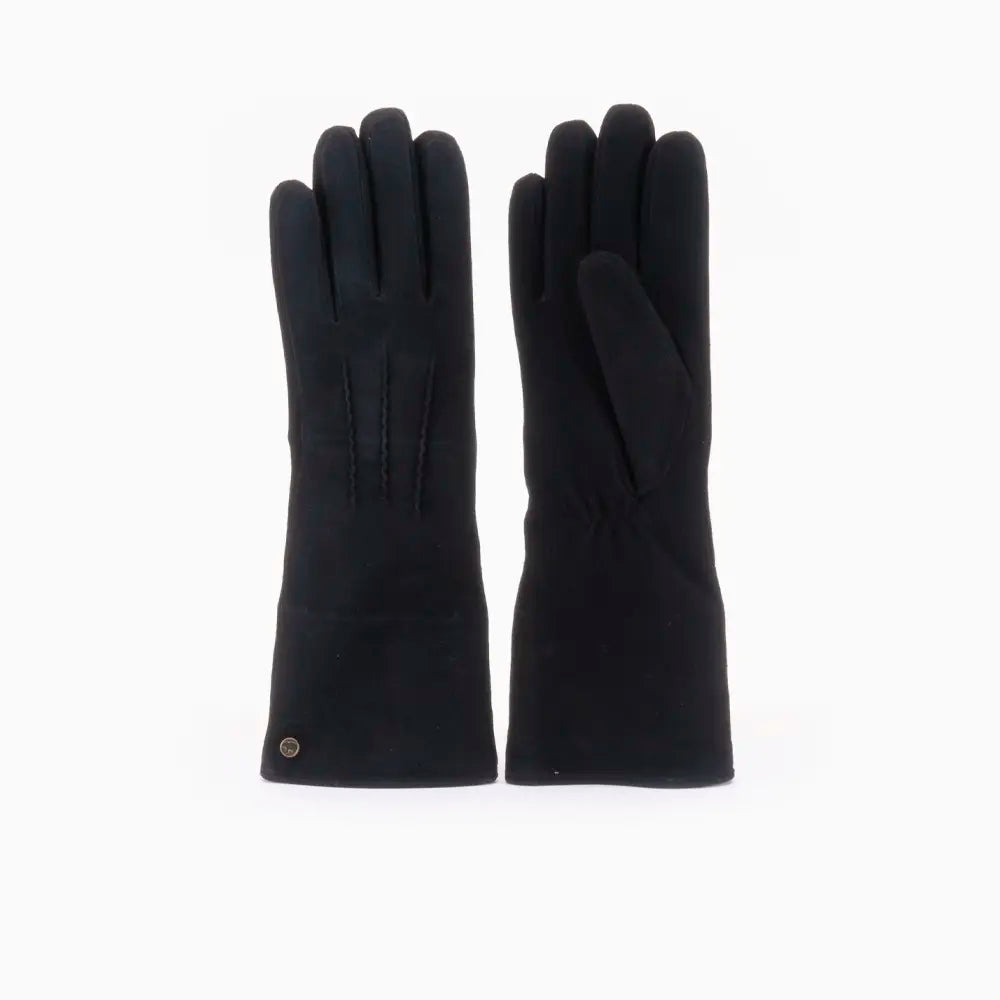 Gloves Lang Women Goat Suède Choco