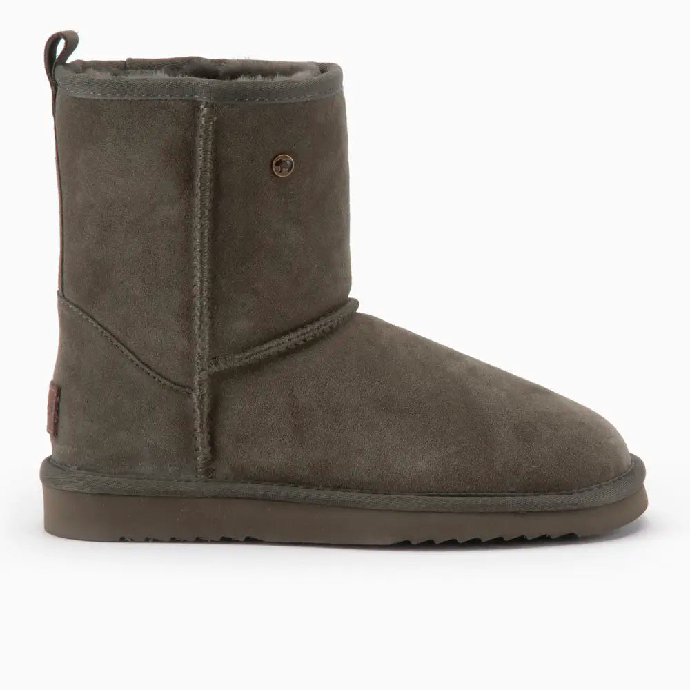 Kangaroo Women Suède Boot Olive