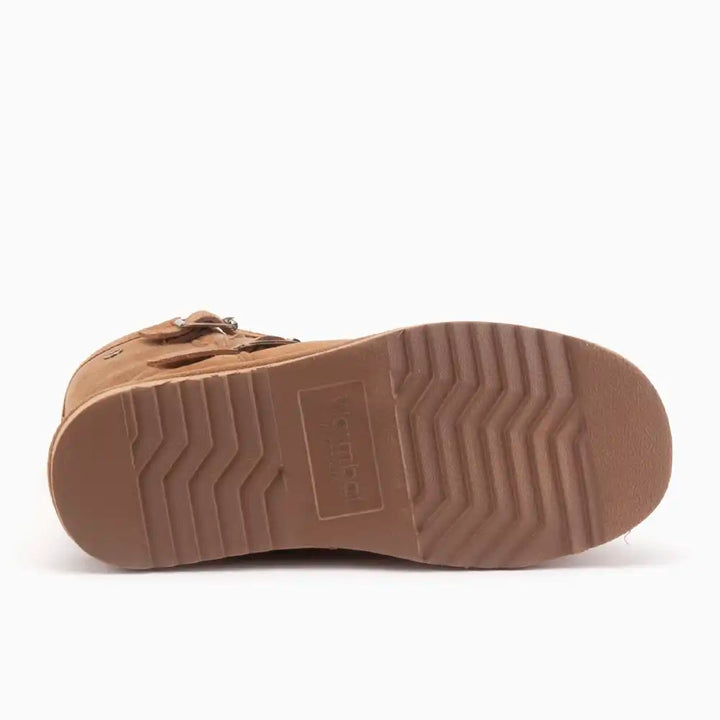 Kangaroo suède buckle camel thumbnail 3