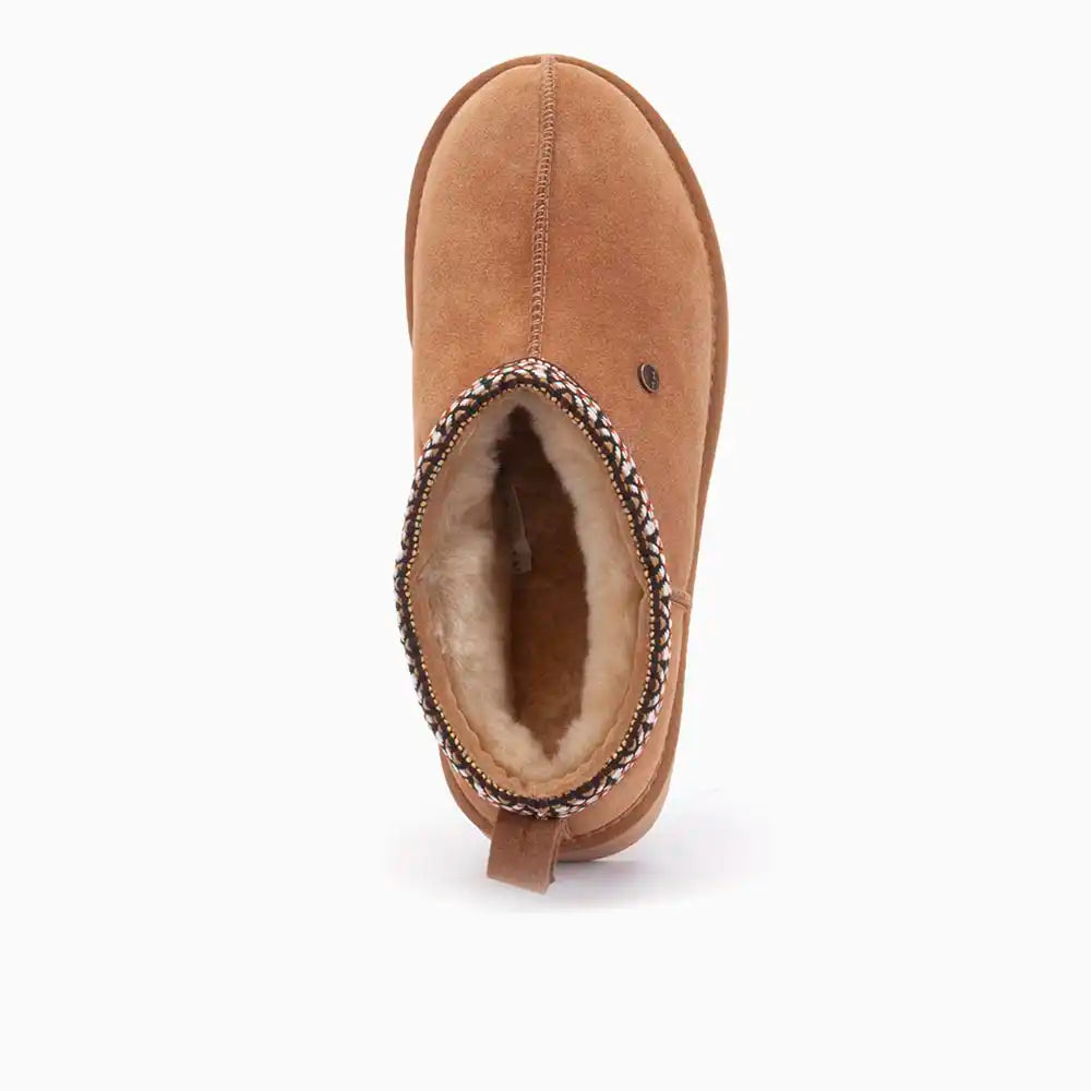 Kynuna suède plateau tape cognac 1