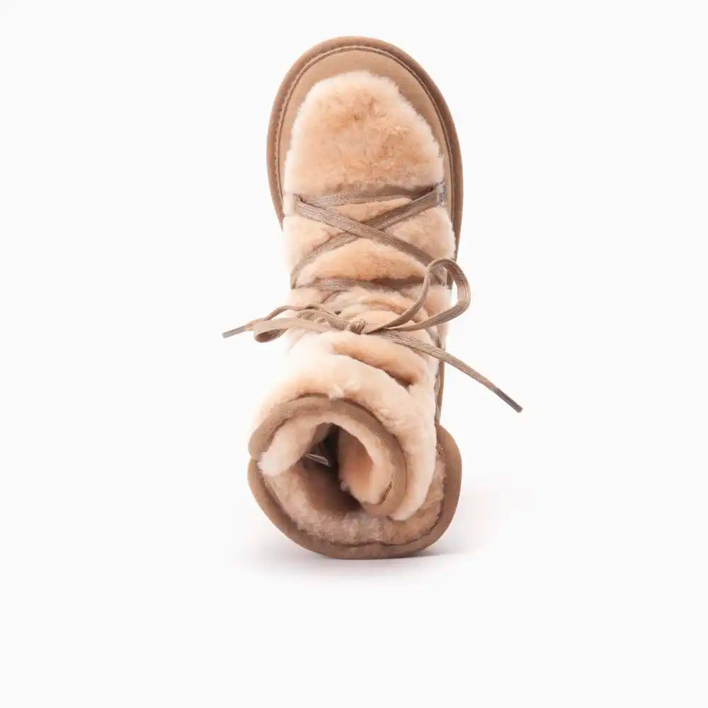 Moonbi suède camel 1