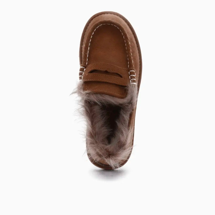Mildura Dames Suède Loafer Tw Cognac thumbnail 2