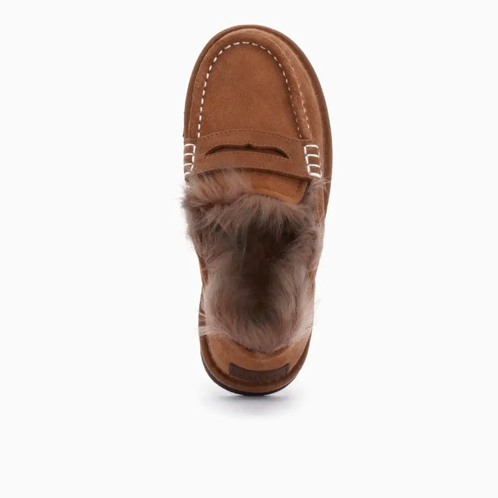 Mildura Dames Suède Loafer Tw Cognac Choco thumbnail 2