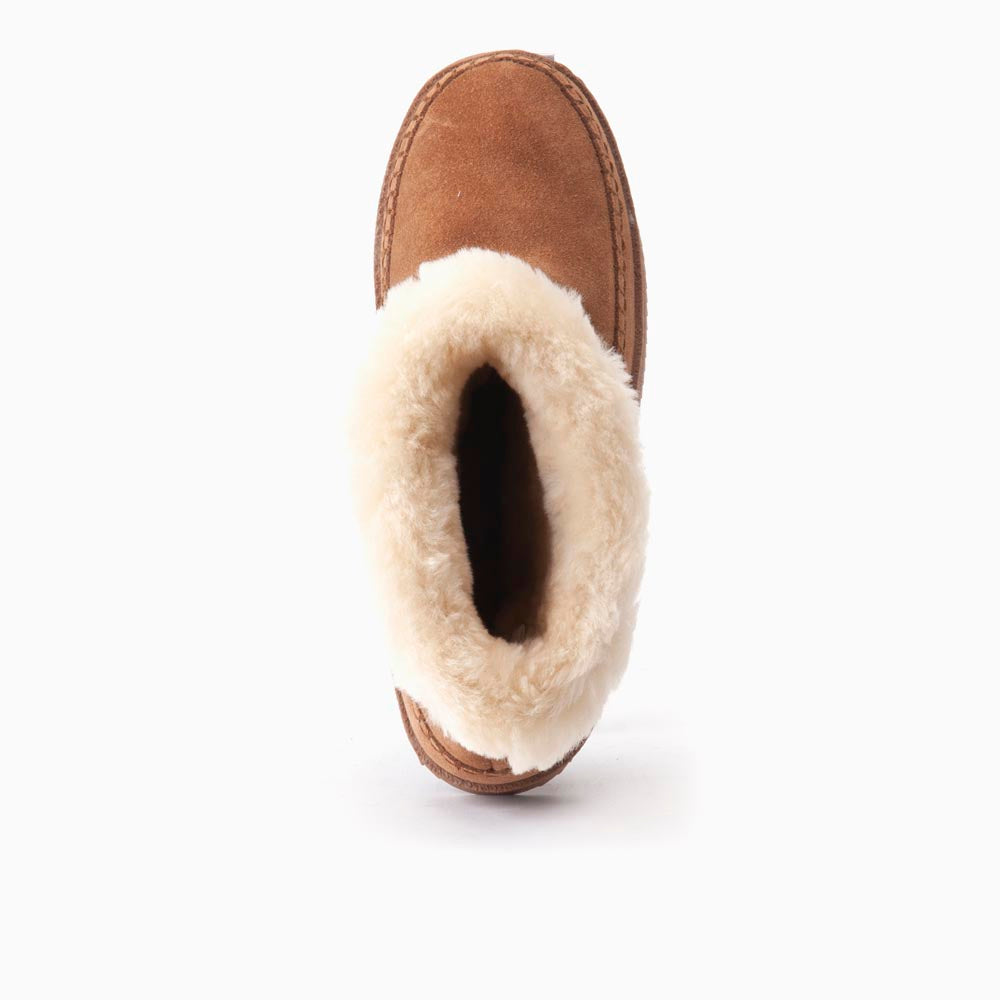 Merriwa Dames Suède Boot Cognac 1