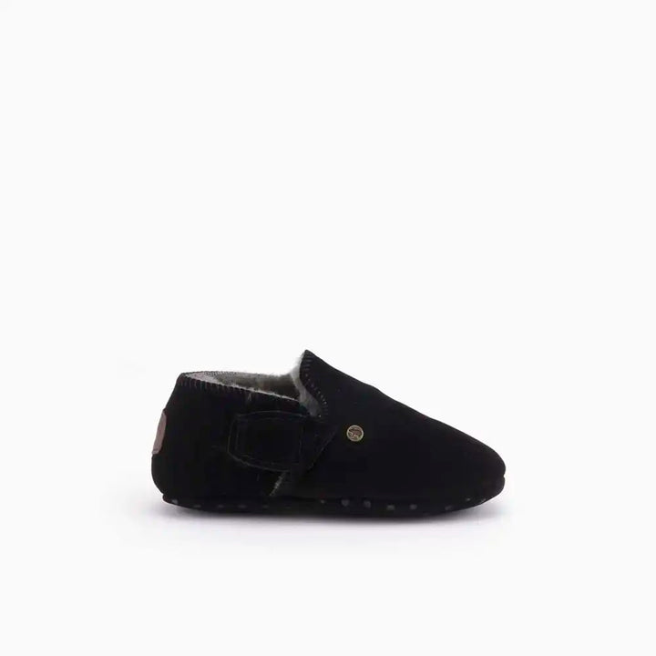 Paroo baby suède with elastic black thumbnail