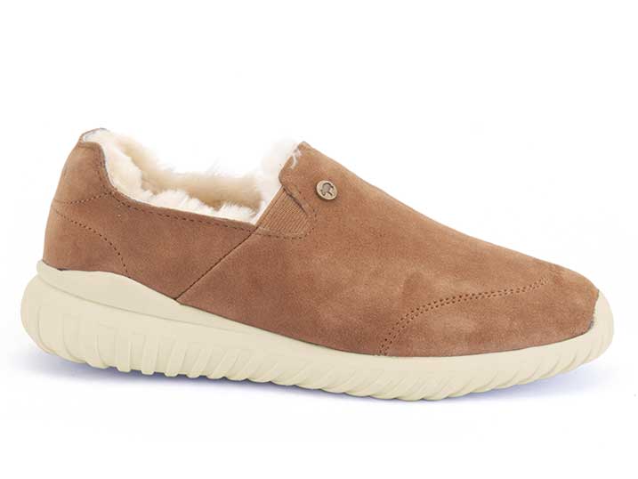 Robina suede cognac