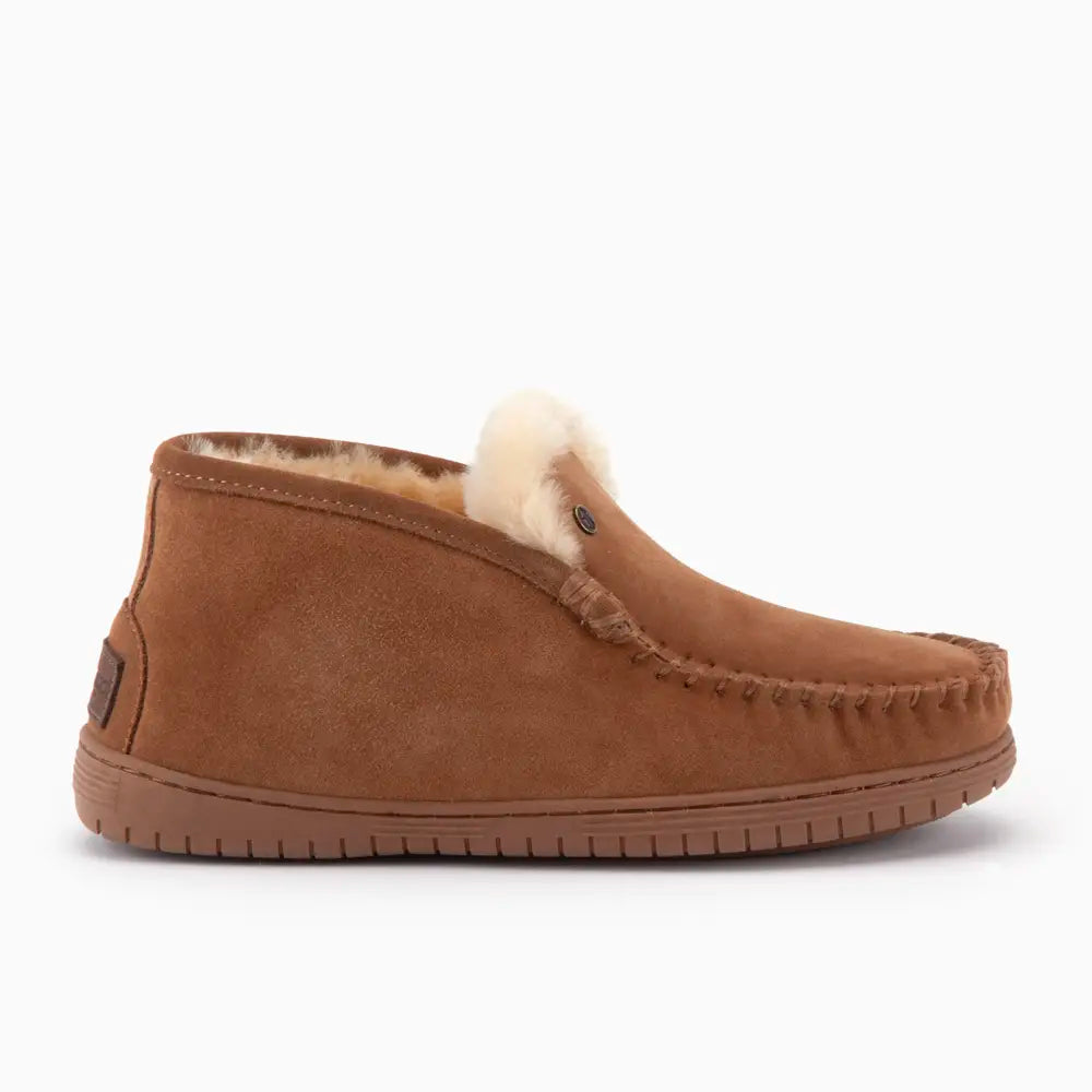 Rewan Men Suède Cognac