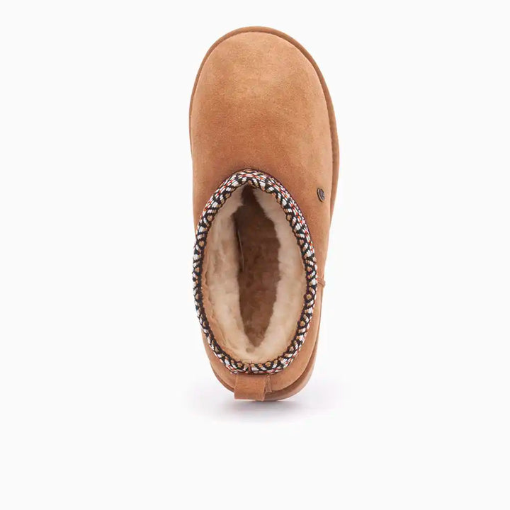 Tanami suède plateau tape cognac thumbnail 1