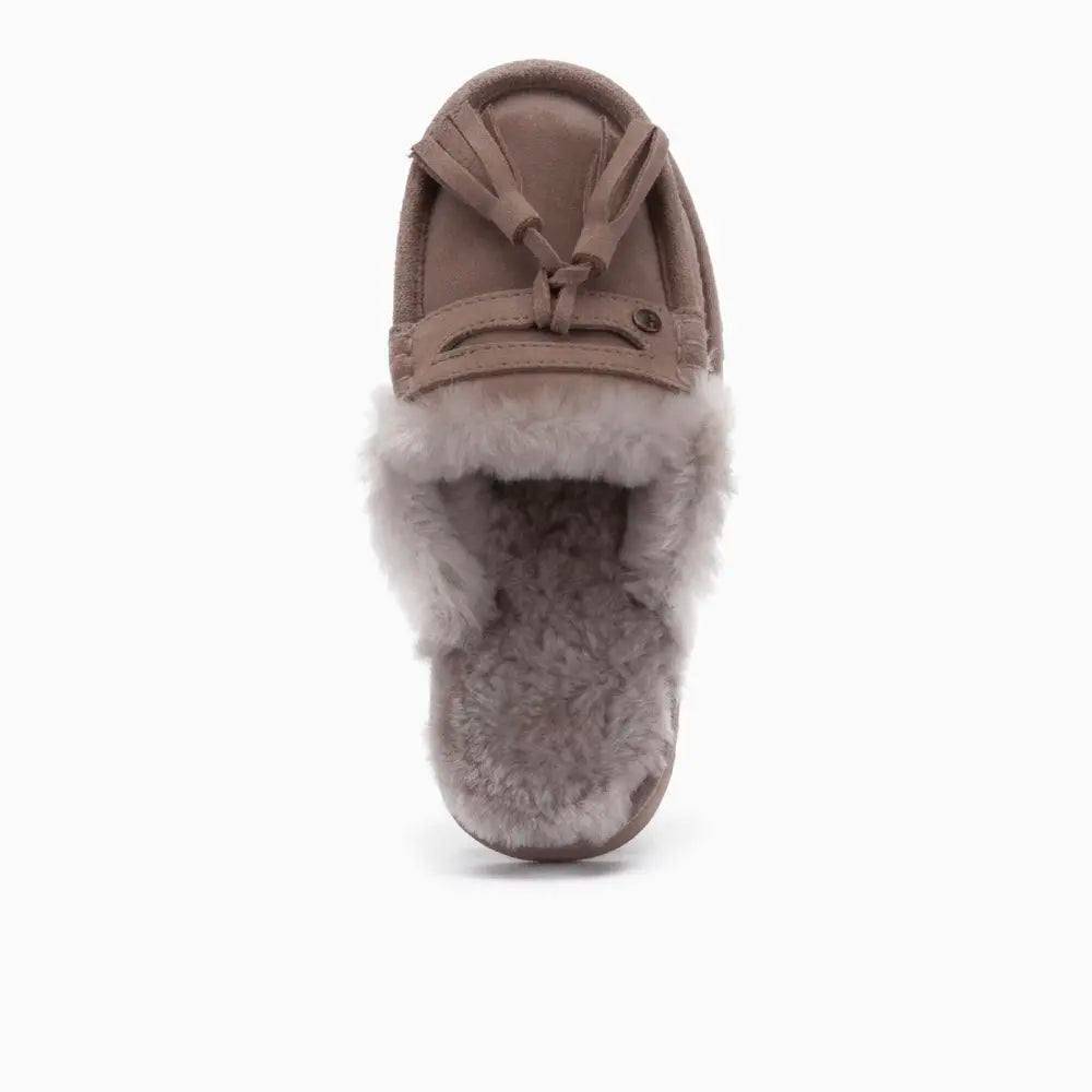 Temora Women Suède Tassels Taupe 3