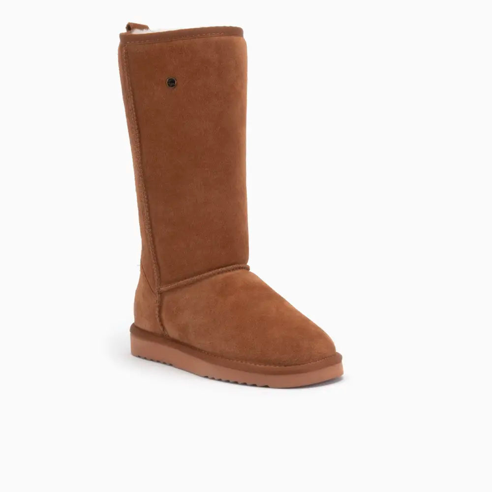Tamala Women Suède Boot Cognac 1