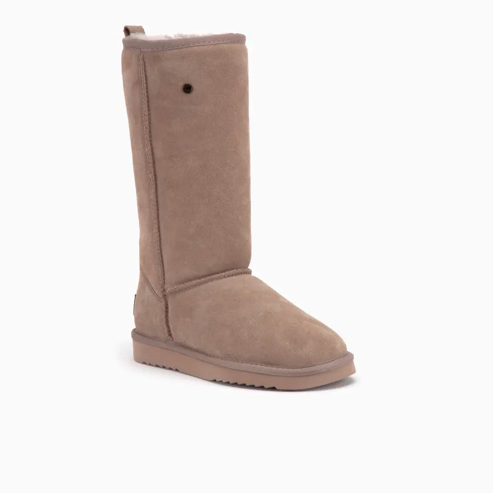Tamala Women Suède Boot Taupe 1
