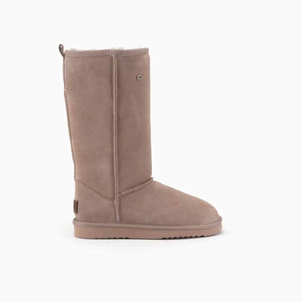 Tamala Dames Suède Boot Taupe