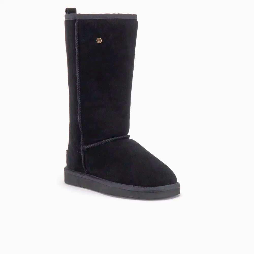 Tamala Women Suède Boot Black 1