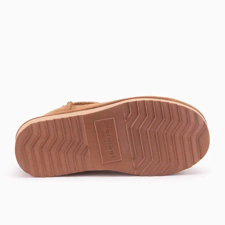 Tanbar suède plateau cognac thumbnail 3