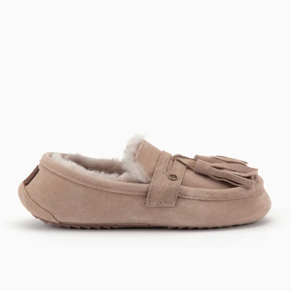Walcha Women Suède Tassels Taupe