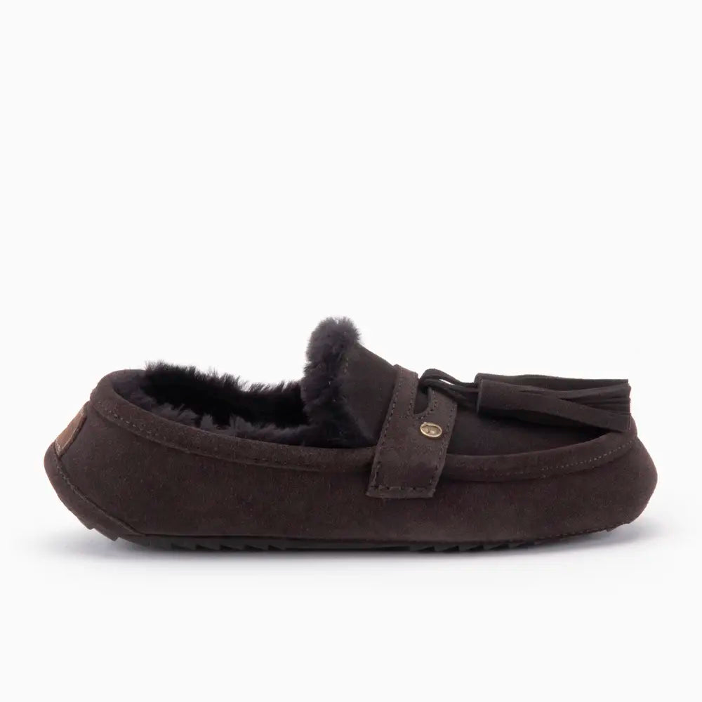 Walcha Women Suède Tassels Choco