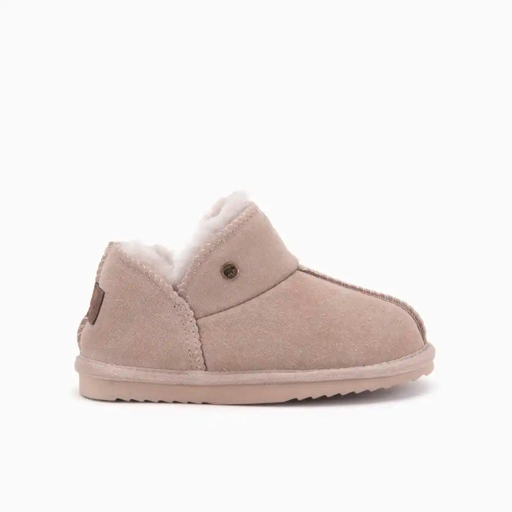 Willow kids suède taupe