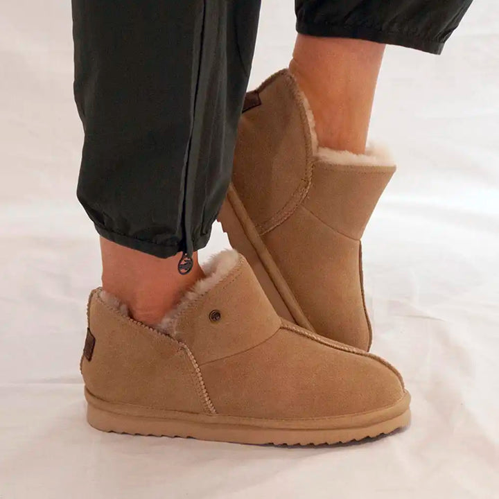 Willow suède camel thumbnail 1